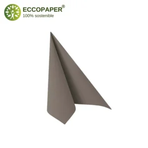 Papel biodegradable en servilletas 40x40cm, fabricadas para impulsar el comercio responsable.