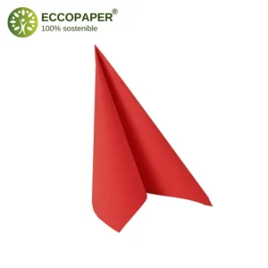 Servilletas Sostenibles 33x33cm, ideales para quienes buscan mantener su evento ecológico sin perder la funcionalidad.