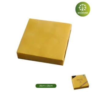 Servilletas Sostenibles 25x25cm, la opción ideal para quienes buscan celebrar de manera responsable con el planeta.