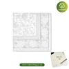 Servilletas biodegradables 40x40cm, perfectas para negocios comprometidos con la sostenibilidad.