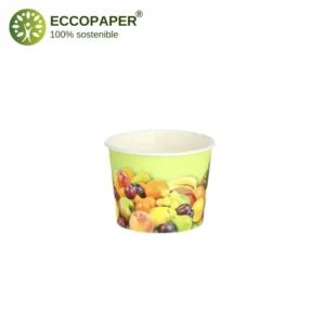 Envases reciclables Tarrinas para Helados 100ml para heladerías responsables.