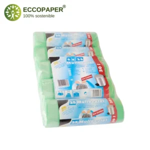 Bolsa para Basura 30 Litros económica y práctica, diseñada para diversos tipos de basura.