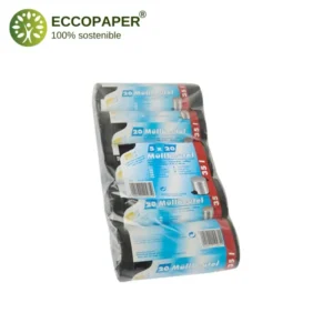 Bolsa para Basura 35 Litros económica y reciclable, ideal para comercios ecológicos.