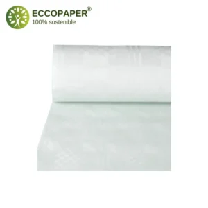 Manteles de papel reciclado 100mts x 1mt, la opción perfecta para eventos con un enfoque ecológico.