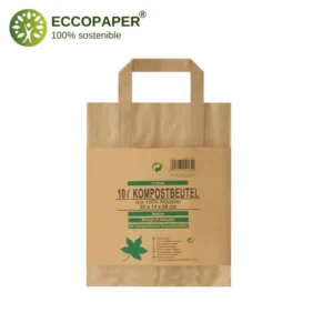 Bolsas compostables 10 litros, prácticas y ecológicas, ideales para residuos orgánicos y reciclables.