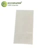Bolsa de papel antigrasa 21x10x3cm económica y resistente.