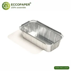 Bandejas de Aluminio 1.000ml, diseñadas para catering y comidas a domicilio.