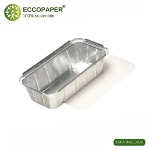 Bandejas de Aluminio 1.000ml, ideales para almacenar alimentos frescos o congelados.