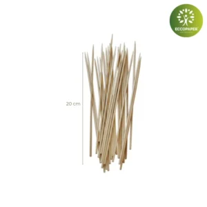 Pinchos Barbacoas Ø2.5mmx20cm perfectos para frutas con chocolate.