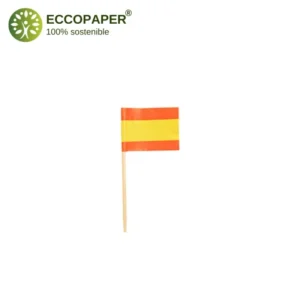 Palillos Decorativos 8cm para tapas en celebraciones y food trucks.