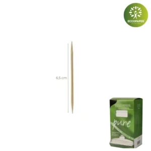 Palillos Restauración 6.5cm biodegradables para fiestas.