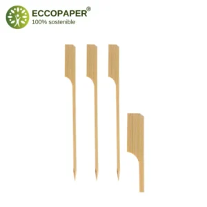 Elegantes pinchos decorativos 18cm para catering y celebraciones.