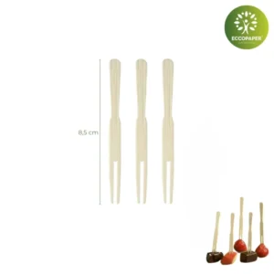 Elegantes pinchos decorativos 8.5cm para catering y mesas.