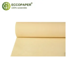 Manteles de papel reciclado 50mts x 1mt, perfectos para celebraciones íntimas con estilo.