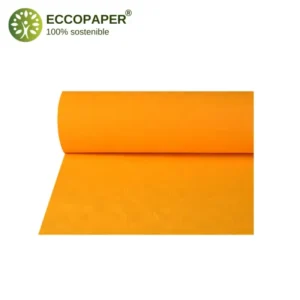 Manteles de papel reciclado 50mts x 1mt, perfectos para celebraciones respetuosas con el medio ambiente.