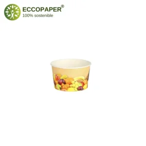 Envases reciclados Tarrinas para Helados 125ml para negocios responsables.