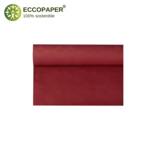 Papel reciclado transformado en mantel de 8mts x 1.2mts para todas las ocasiones.