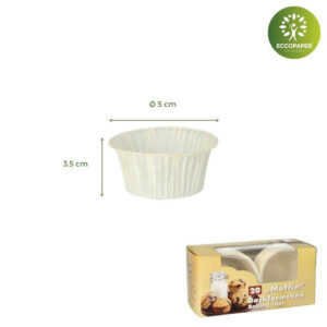Moldes para Muffins - Antigrasa Ø5x3.5cm
