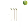 Pinchos decorativos sostenibles 6cm para presentaciones creativas.