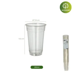 Refresca tus días con Vasos Para Granizados 250ml.