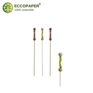 Pinchos decorativos resistentes y reciclables 12cm.