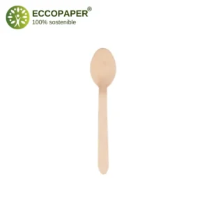 Cucharas de Madera 15.7cm - Estilo rústico, ideal para catering ecológico.