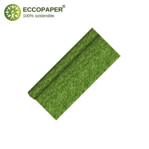 Manteles de papel reciclado 5mts x 120cm, perfectos para cualquier ocasión respetuosa con el medio ambiente.