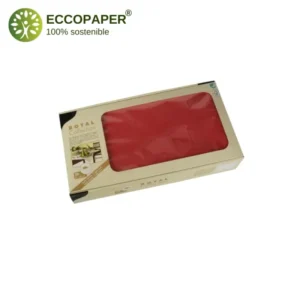 Manteles de papel tisú 80x80cm, ideales para decoraciones sencillas y sofisticadas.