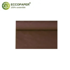 Mantel ecológico de papel reciclado 8mts x 1.2mts, perfecto para mesas largas.