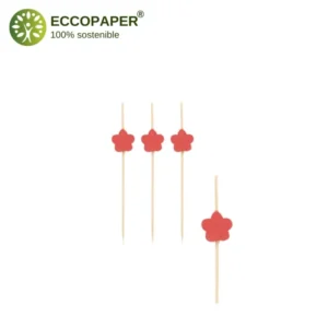 Pinchos decorativos 7cm con diseño ecológico y funcional.