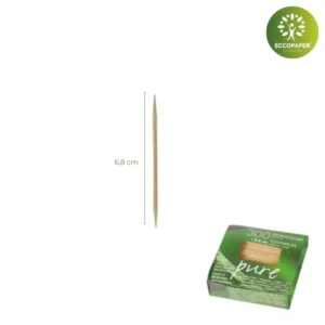 Palillos Restauración 6.8cm perfectos para decorar tapas y aperitivos.
