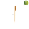 Brochetas de bambú 9cm para aceitunas y embutidos.