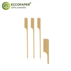 Pinchos de madera ecológicos 15cm para tapas y bebidas.