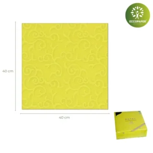 Servilletas ecológicas 40x40cm accesibles para tu negocio o evento.