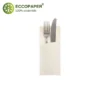 Solución sostenible para mesas prácticas con fundas biodegradables 20x8.5cm.