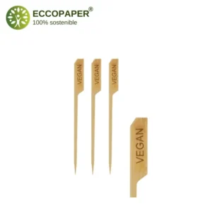 Pinchos compactos y prácticos 12cm para decoración sostenible.