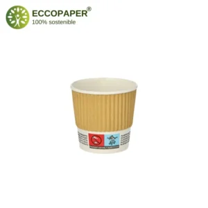 Vasos para espresso de diseño ecológico, 100ml.