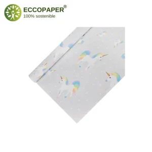 Manteles de papel ECCO 5mts x 120cm, perfectos para darle un toque moderno a eventos especiales.