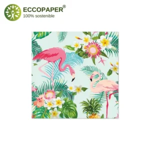 Servilletas Sostenibles 33x33cm, perfectas para quienes desean celebrar de manera ecológica y responsable.
