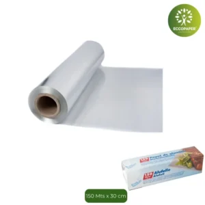 Papel Aluminio 150mts x 30cm perfecto para hornear y asar.