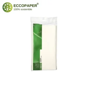 Manteles de papel tisú 120x180cm, perfectos para mesas elegantes y funcionales.