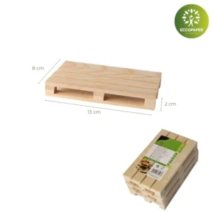 Bandejas Presentaciones 2x8x13cm: Compacta y ligera, ideal para pequeños bocados o para exhibir postres y snacks.