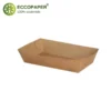 Bandejas para Aperitivos 3.5x8.5x15.5cm, funcionales para comidas rápidas.