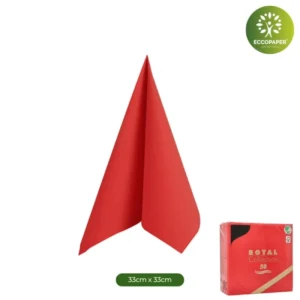 Servilletas Sostenibles 33x33cm, ideales para quienes buscan soluciones ecológicas de alto rendimiento.