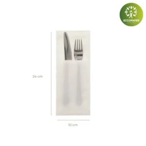 Fundas servilleta para cubiertos 40x48cm - Solución elegante y económica para la restauración.