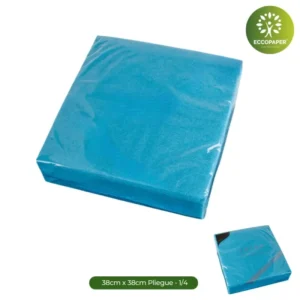 Reduce tu huella ecológica con las Servilletas Sostenibles 38x38cm perfectas para tu mesa ecológica.