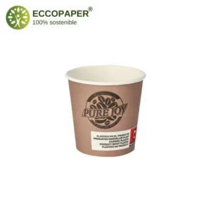 Vasos reutilizables para espresso de 100ml.