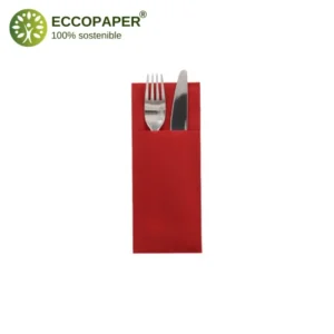 Fundas servilleta para cubiertos 40x33cm - Ideal para restaurantes y eventos.