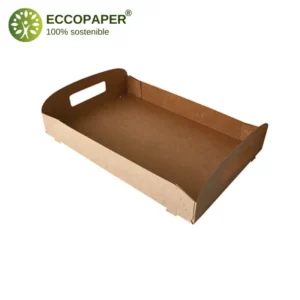 Bandejas Porta Menú 4.5x45.7x30.7cm: Bandejas grandes, perfectas para presentar menús en servicios de catering o restaurantes.