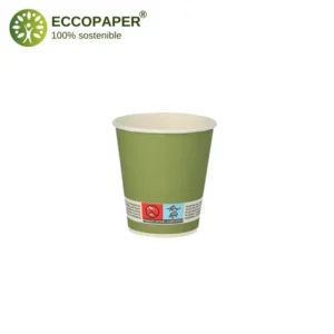 Vasos térmicos sostenibles de 100ml.